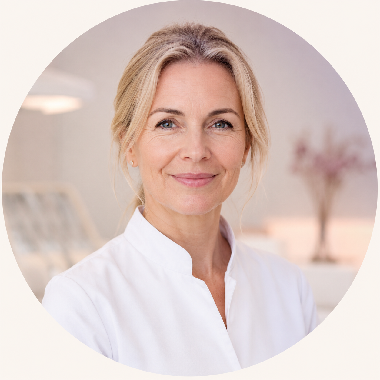 Portrett av Dr. Ingrid Hansen, tannlege